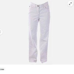 BODEN WOMEN'S WIDELEG JEANS PANTS IN WHITE WC137 - SIZE US 4R and 8R, NEW
